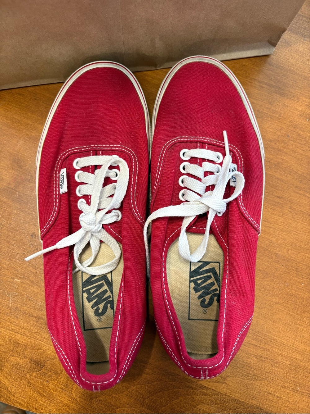 Vans Authentic shoes - red